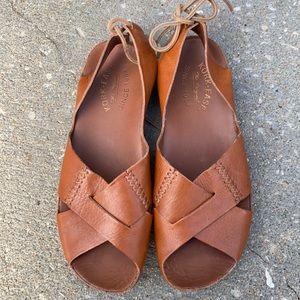 Kork- ease leather sandal